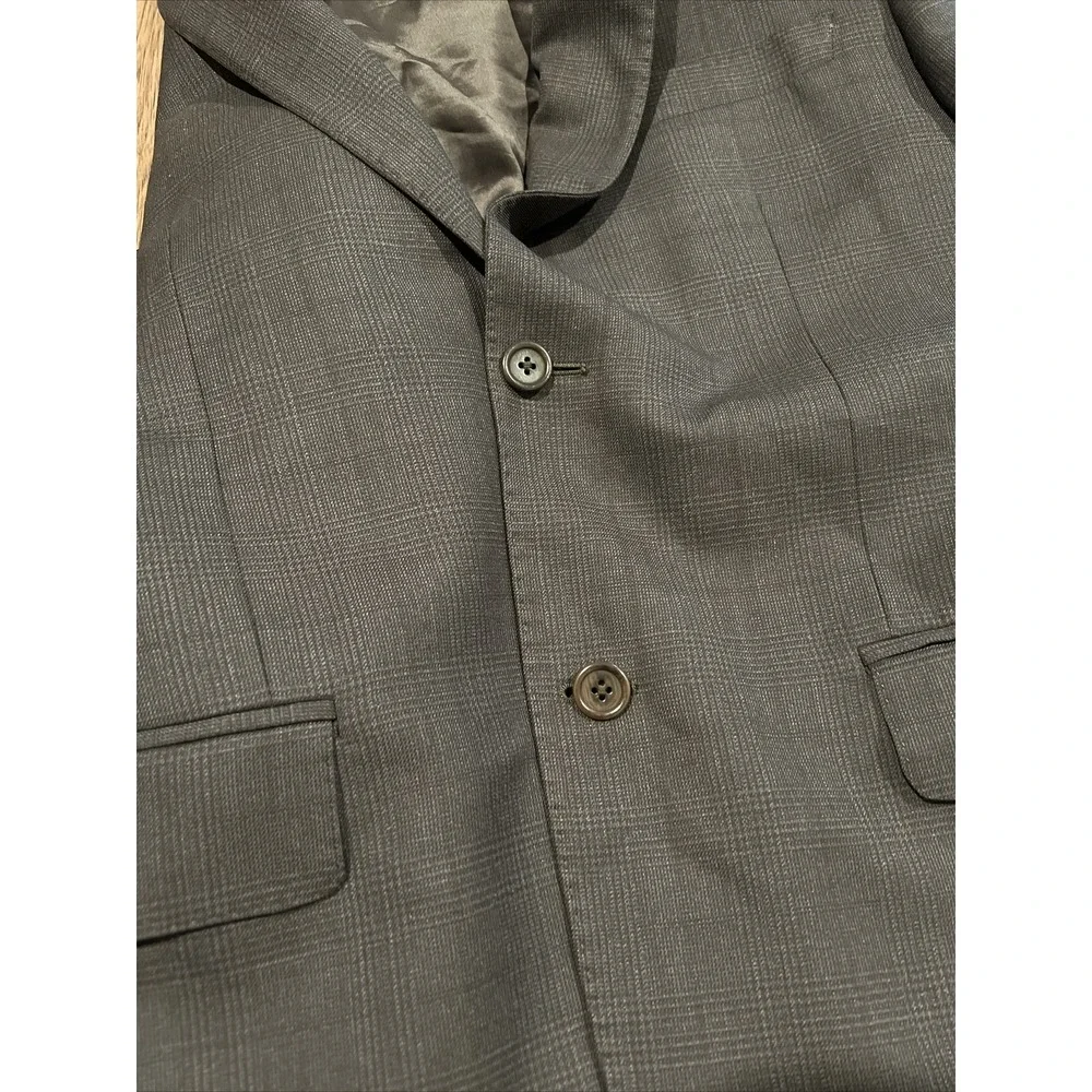 ermenegildo zegna Traveller blazer Brown Australian Wool Size 40R Made In Italy